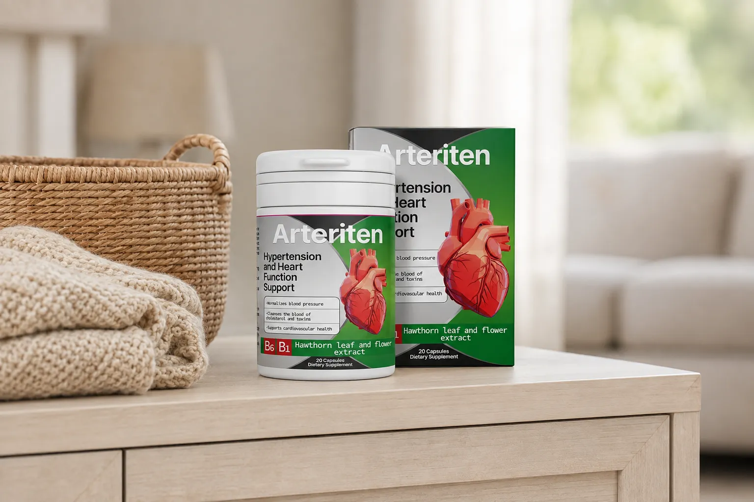 Arteriten — Verpackung im Alltag