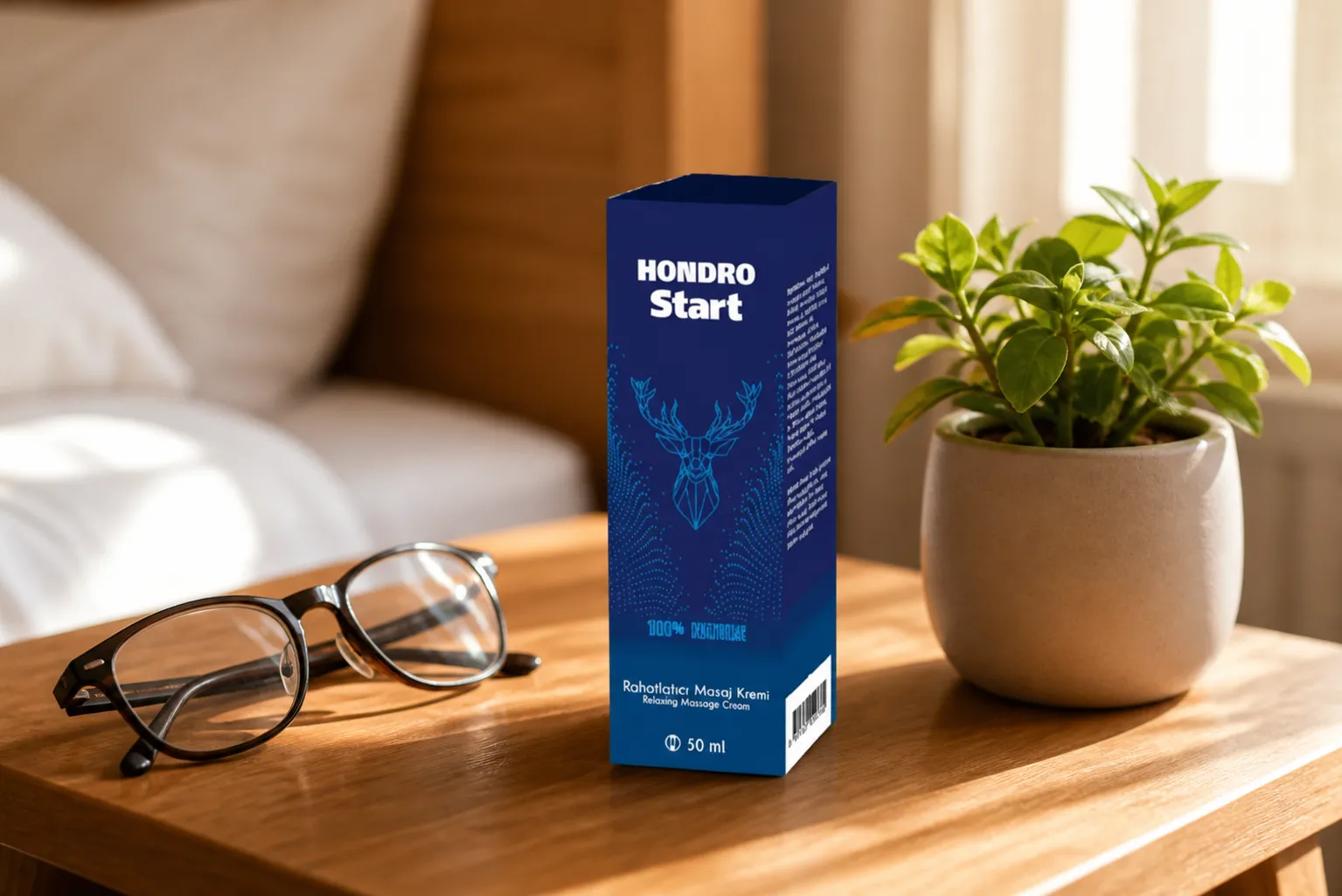Chondrostart — Verpackung im Alltag