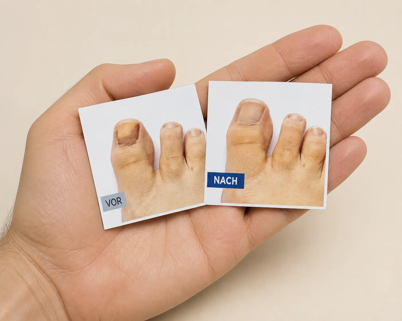 EXODERMIN EU — Verpackung in der Hand