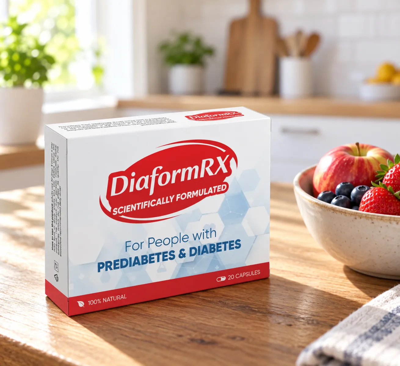 DiaformRX — Verpackung im Alltag