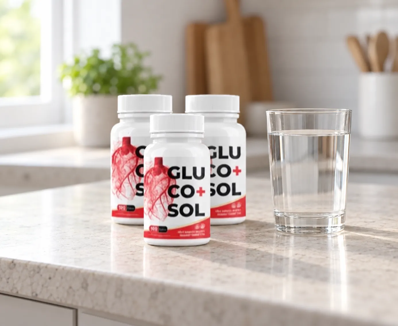 Glucosol — Verpackung im Alltag