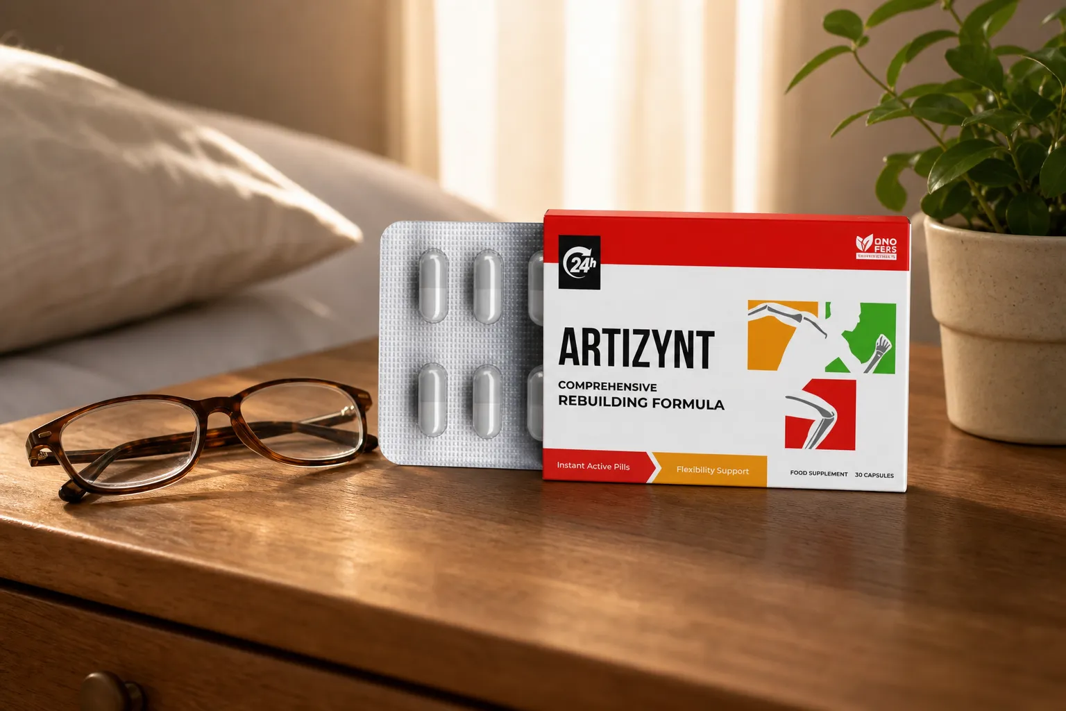 ArtiZynt Capsules — Verpackung im Alltag