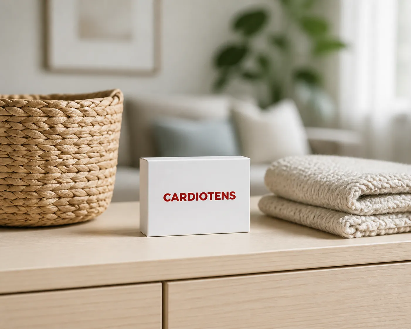 Cardiotens Plus High price — Verpackung im Alltag