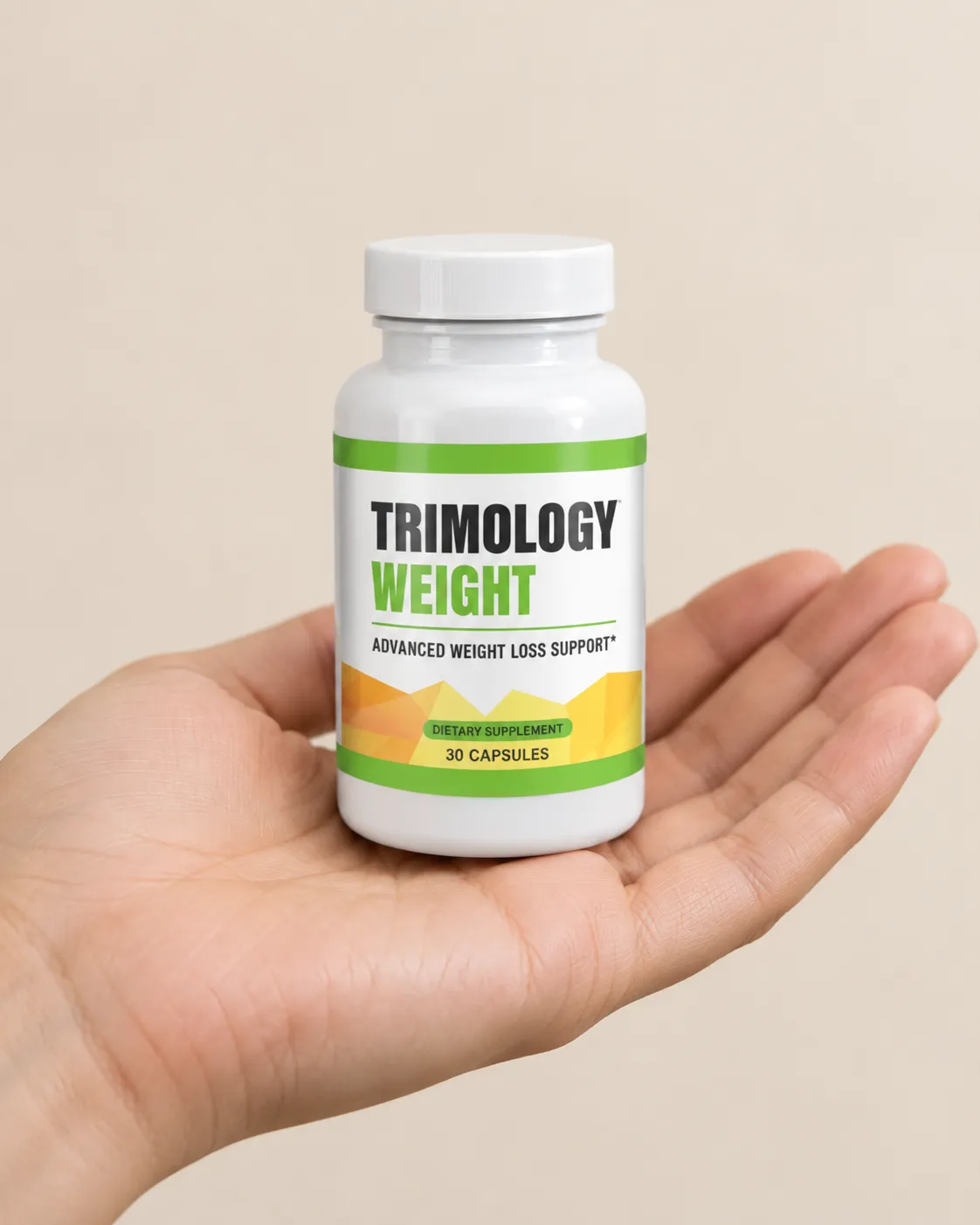 Trimology — Verpackung in der Hand