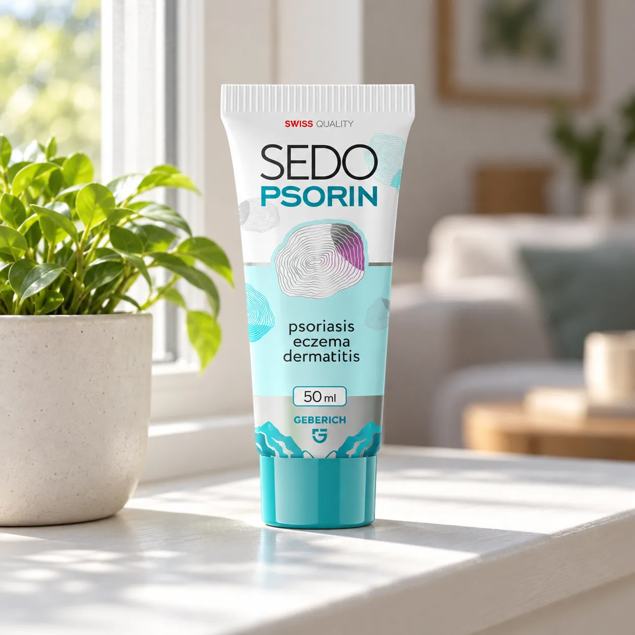 Sedopsorin — Verpackung im Alltag