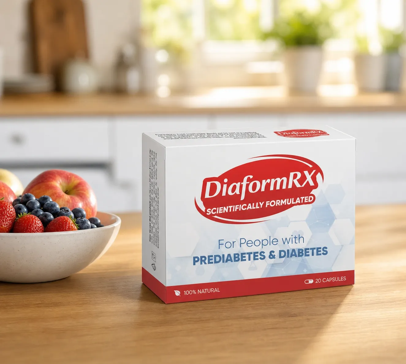 DiaformRX Full price + — Verpackung im Alltag
