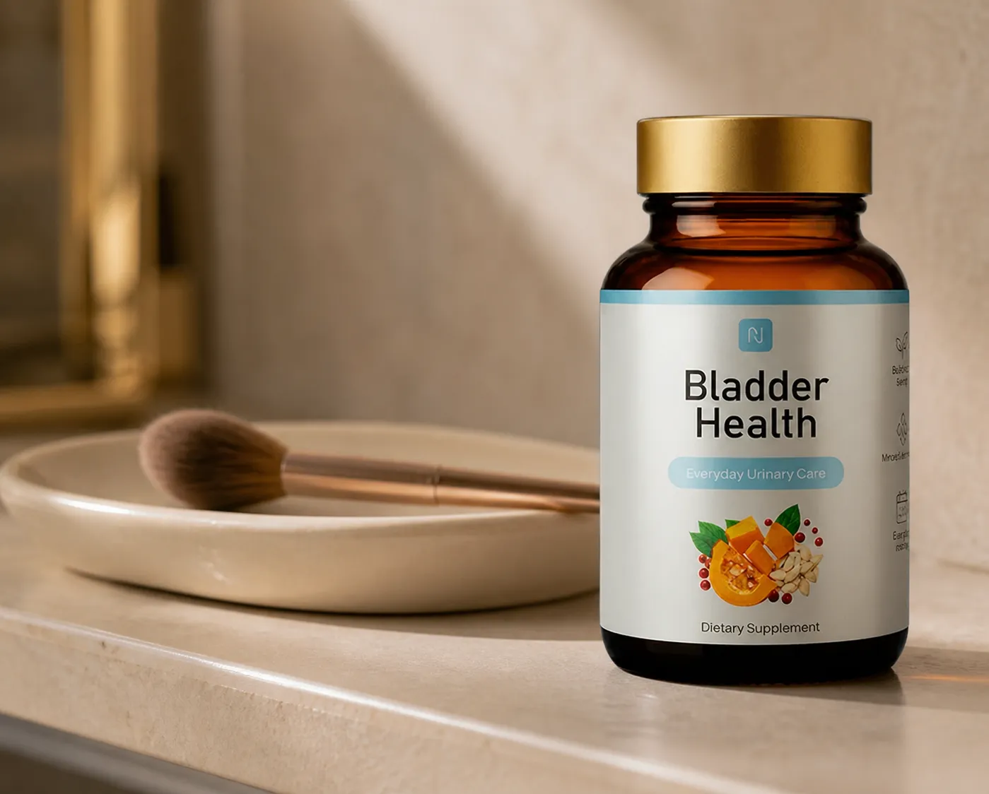 Bladder Health — Verpackung im Alltag