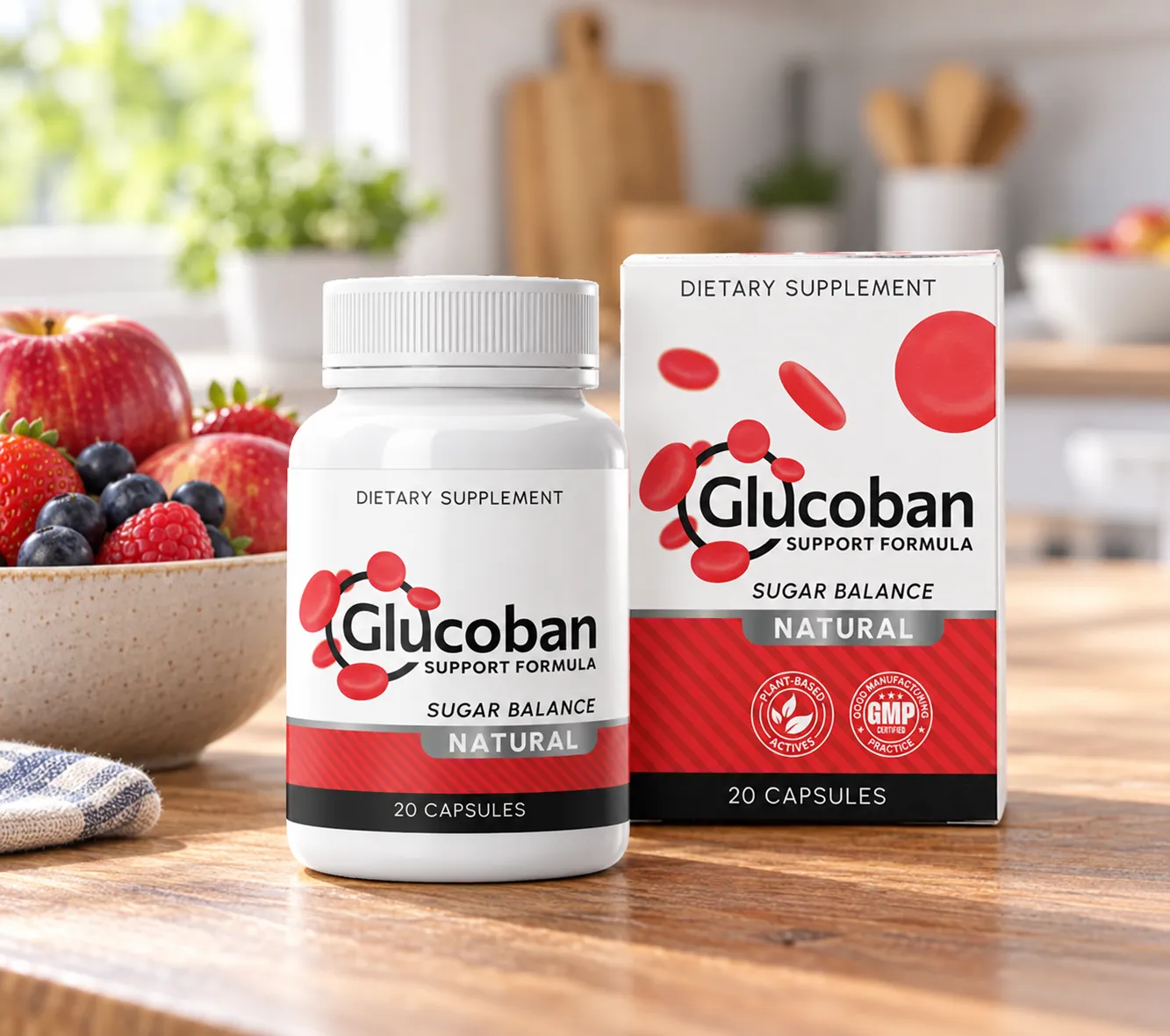 Glucoban — Verpackung im Alltag