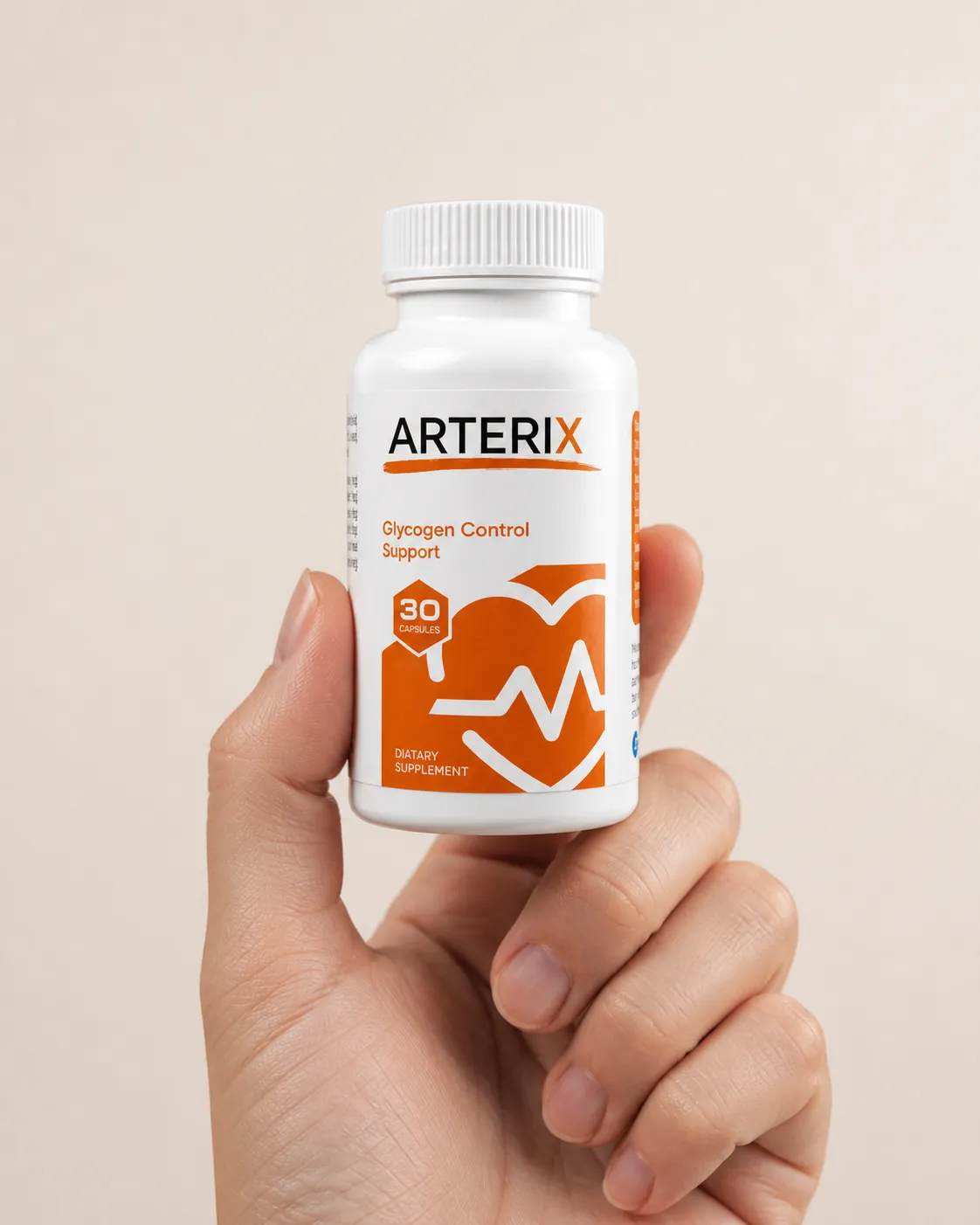 Arterix — Verpackung in der Hand