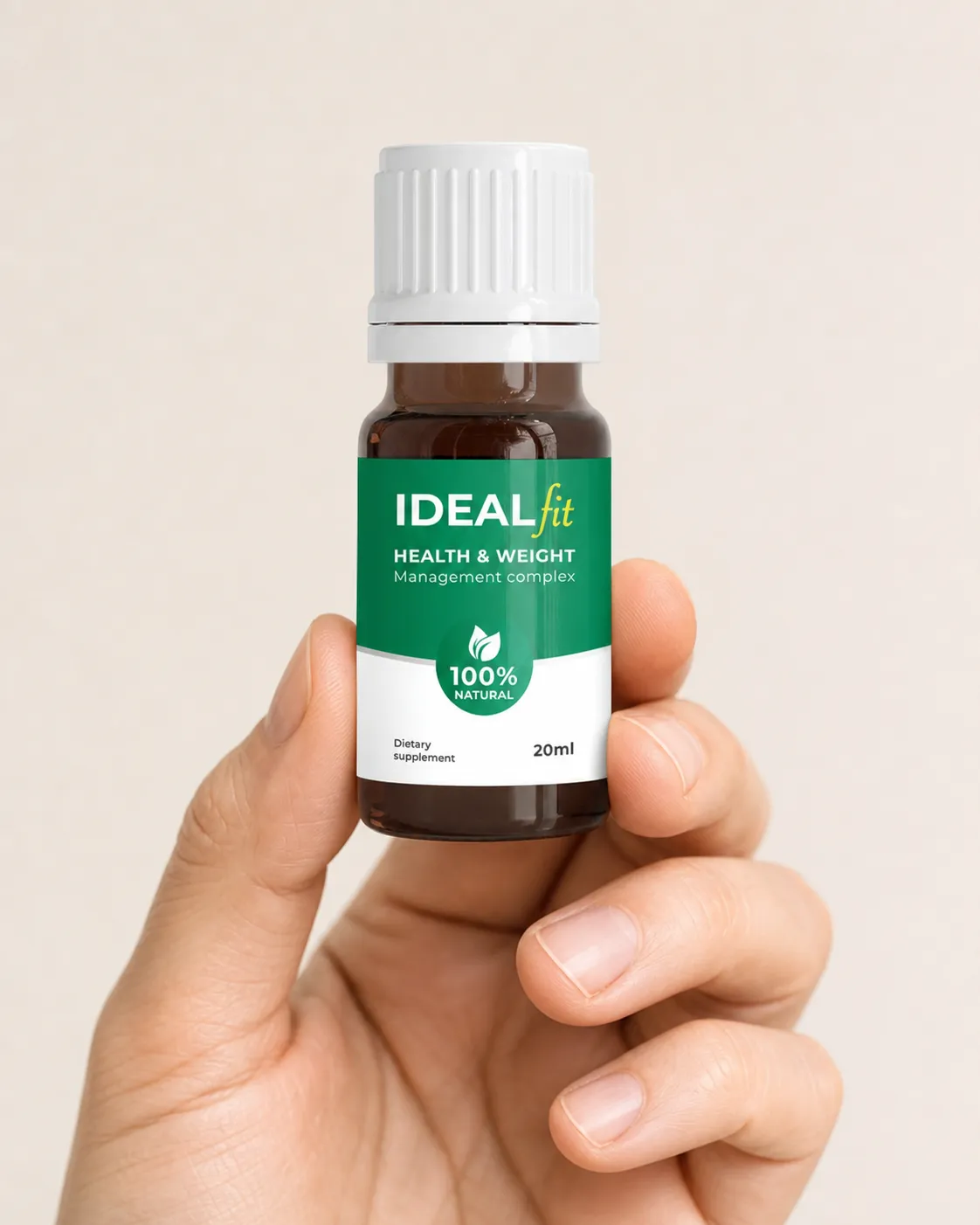 IdealFit full price + — Verpackung in der Hand