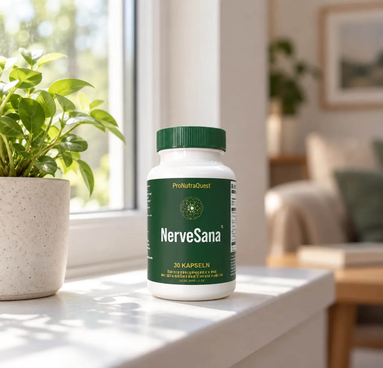 NerveSana — Verpackung im Alltag