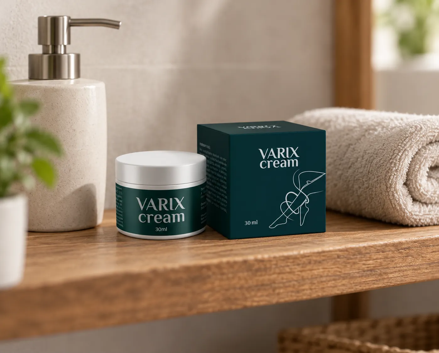 Varix cream — Verpackung im Alltag
