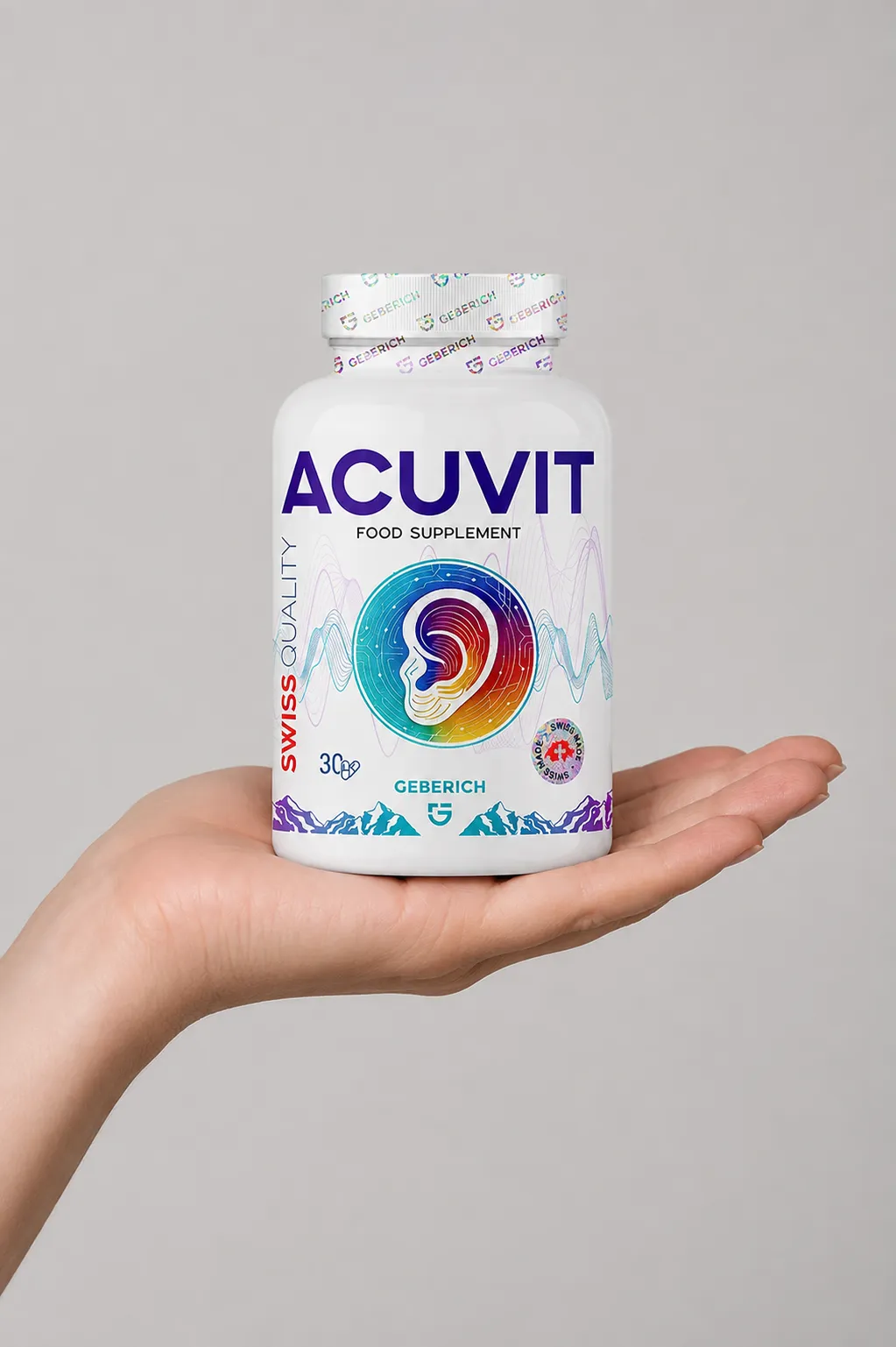 ACUVIT — Verpackung in der Hand