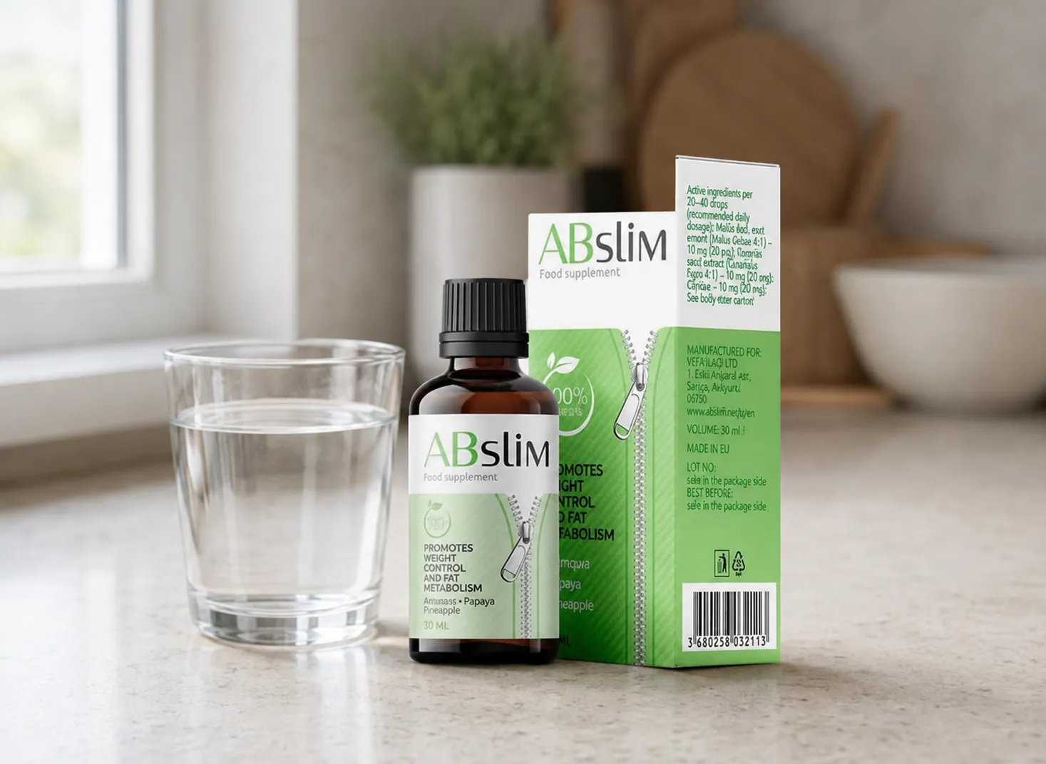 ABSlim — Verpackung im Alltag