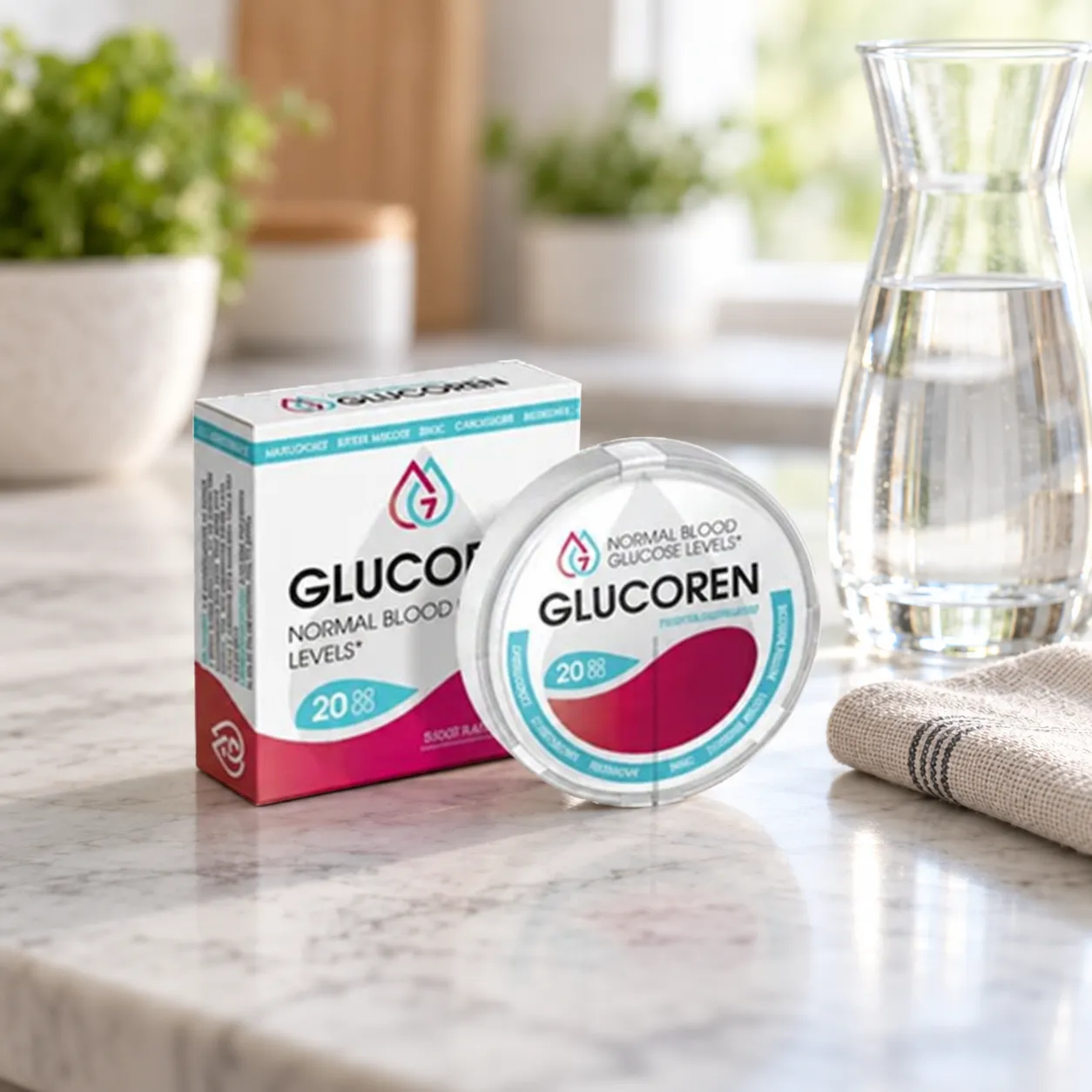 Glucoren 29 EUR — Verpackung im Alltag