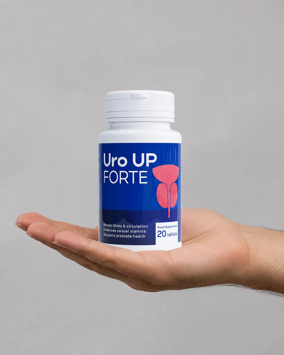 Uro UP Forte — Verpackung in der Hand