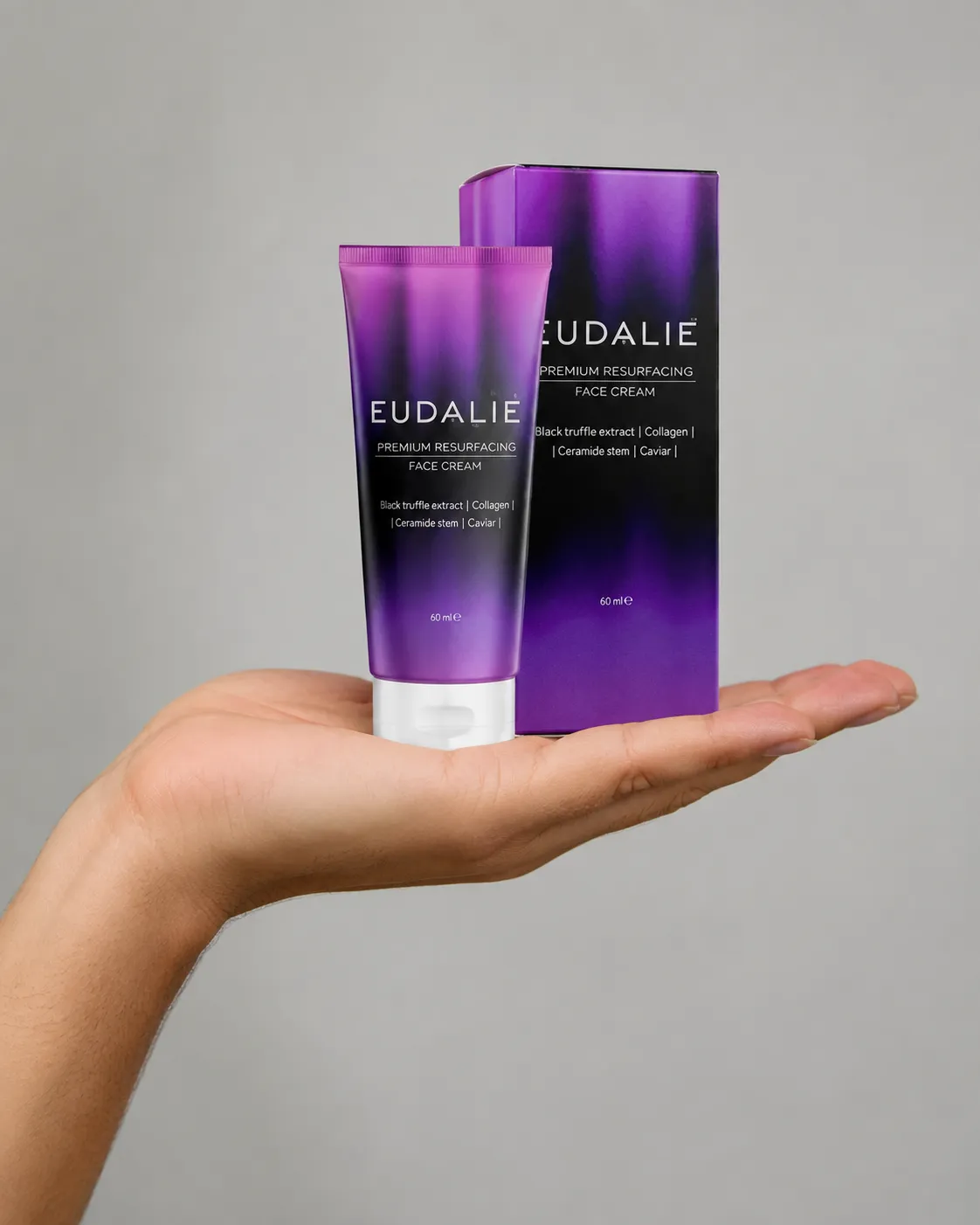 Eudalie — Verpackung in der Hand