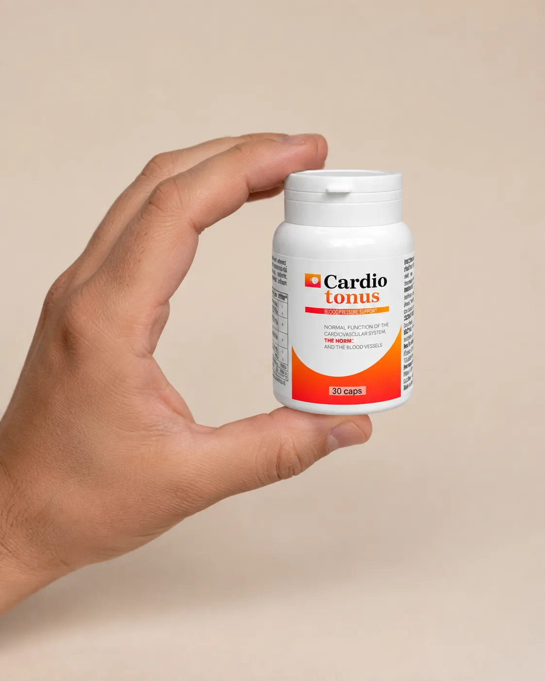 CARDIOTONUS — Verpackung in der Hand